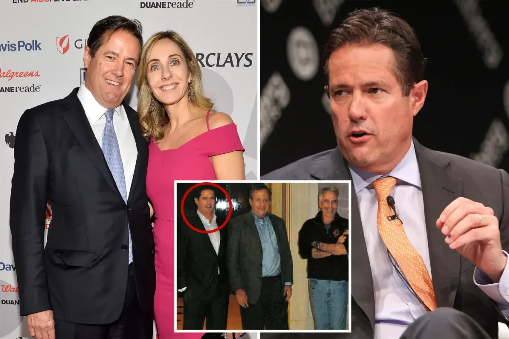 Jes Staley's wife seeks divorce following his admission of an affair with an associate of Epstein.