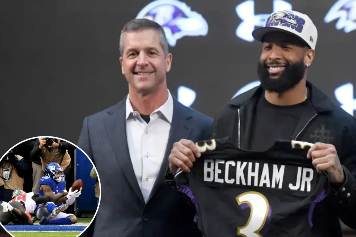 John Harbaugh suggests a possibility for Odell Beckham Jr. to return to the Giants
