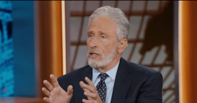 Jon Stewart Worried about Large Democrat Field That Might Let Republican Win California Governor Race