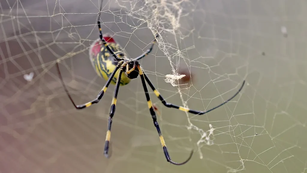 Joro spiders are moving into the eastern United States, but specialists advise staying calm.