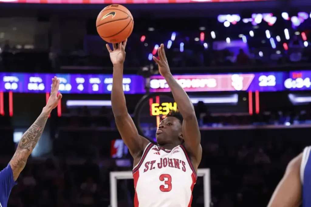 Joson Sanon from St. John's shines bright with his 'Coke butter cheese' jumper