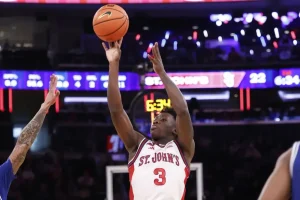 Joson Sanon from St. John's shines bright with his 'Coke butter cheese' jumper