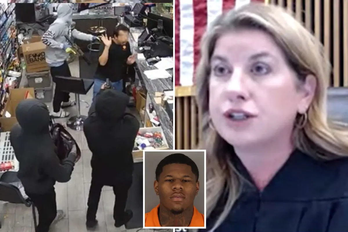 Judge reprimands teen with a gun and sentences him to 25 years for violent robbery