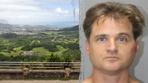 Jury in Hawaii doctor's case presented with rock and video related to supposed cliffside assault