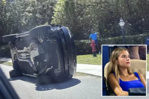 Kai Trump attended the Miami Open while Tiger Woods had his accident.