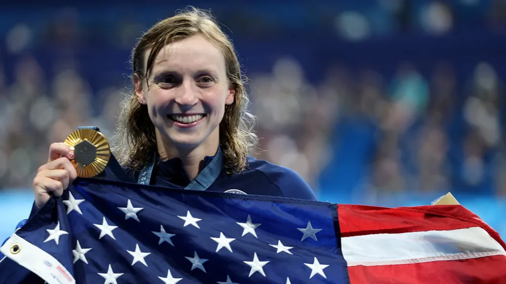 Katie Ledecky shares her insights on America