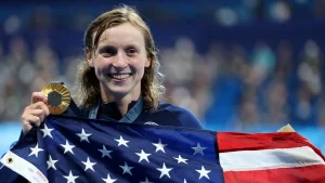 Katie Ledecky shares her insights on America