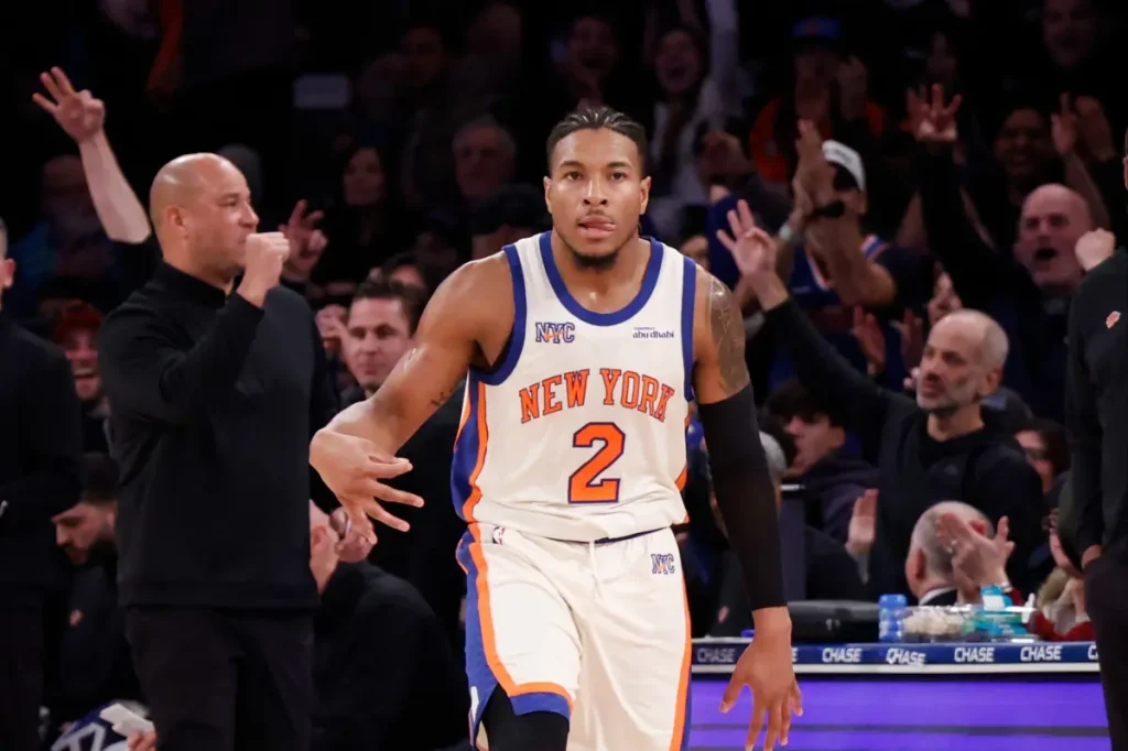 Knicks elevate Miles McBride's status as he nears comeback