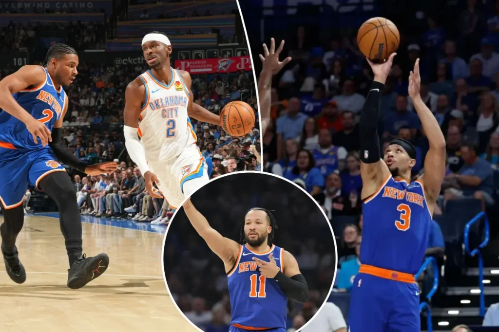 Knicks overwhelmed in defeat to Thunder as Shai Gilgeous-Alexander shines in the final moments