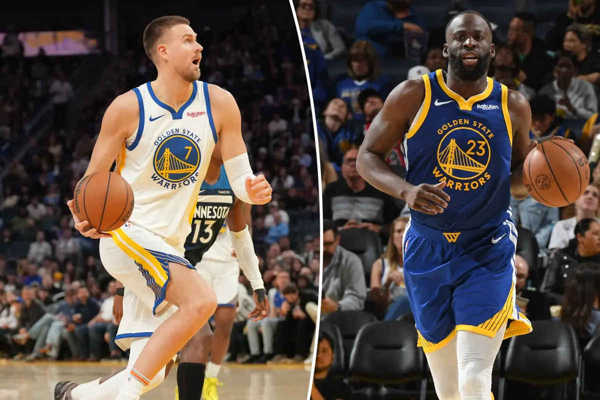 Kristaps Porzingis makes his first appearance in the starting lineup