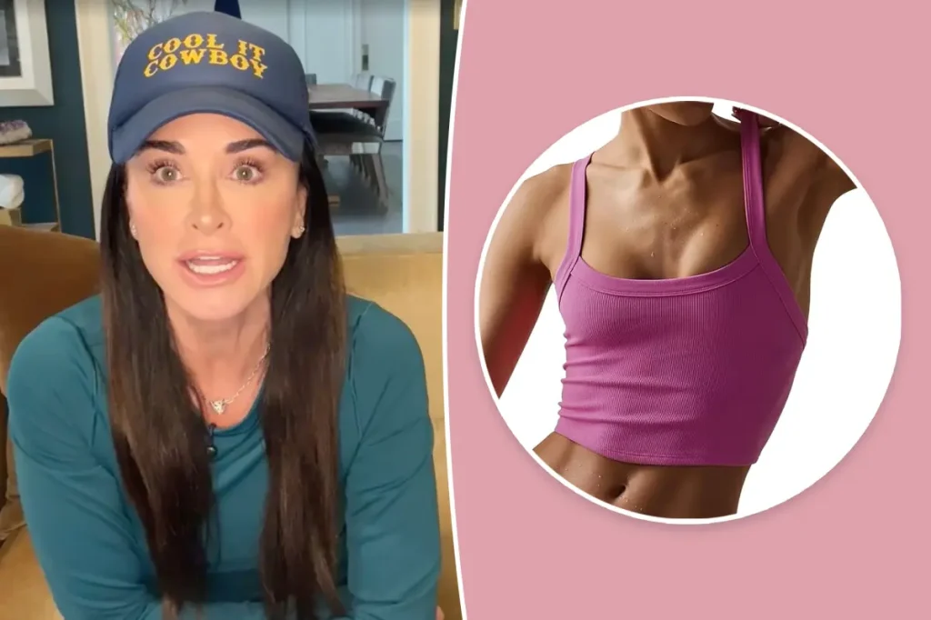 Kyle Richards loves this $17 sports bra from Amazon: 'Really adorable'