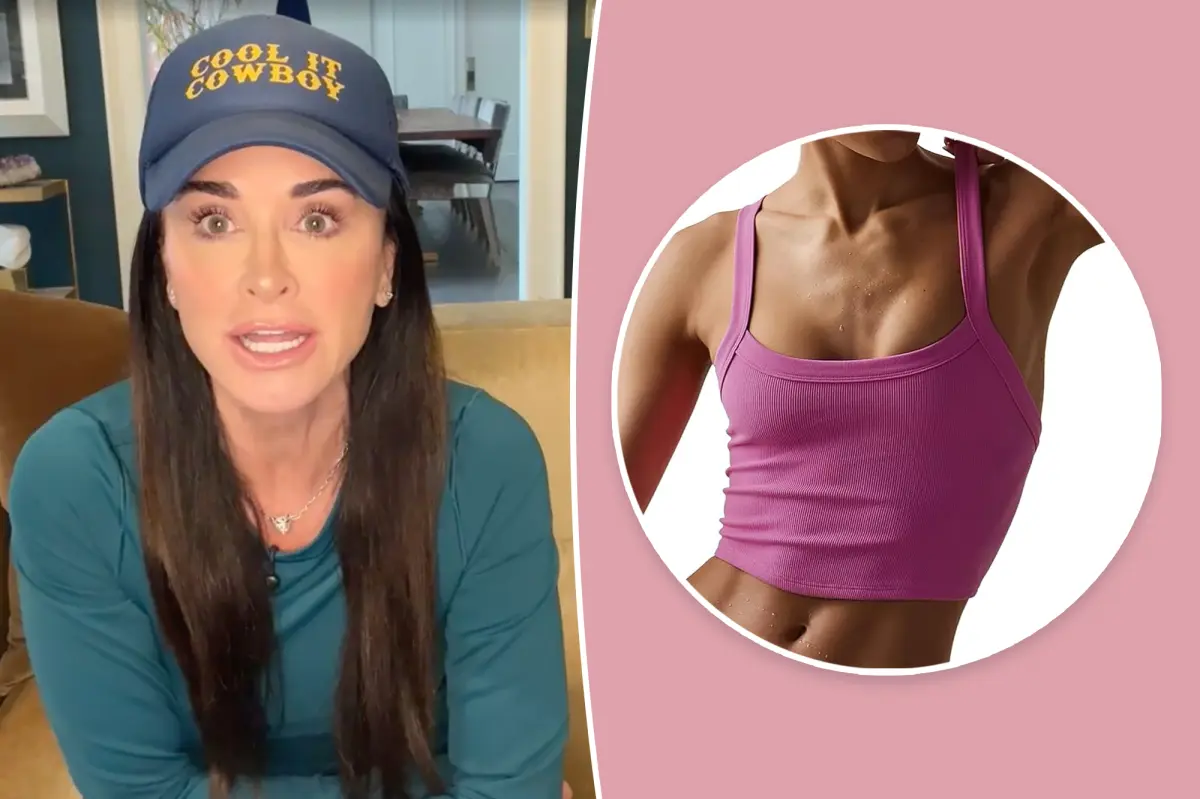 Kyle Richards loves this $17 sports bra from Amazon: 'Really adorable'