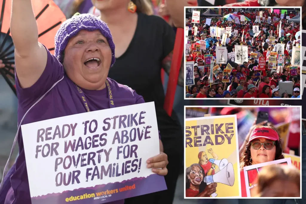 LAUSD teachers warn of major strike in April amid rising tensions