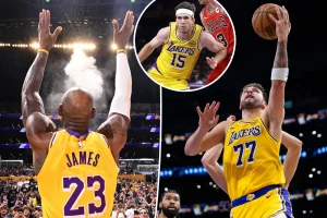 Lakers' 142-130 victory against the Bulls serves as a guide for Luka Doncic, LeBron James, and Austin Reaves