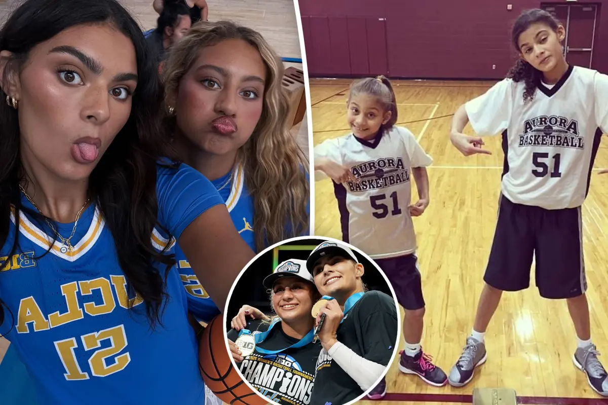 Lauren and Sienna Betts are enjoying UCLA's journey in the NCAA Tournament.