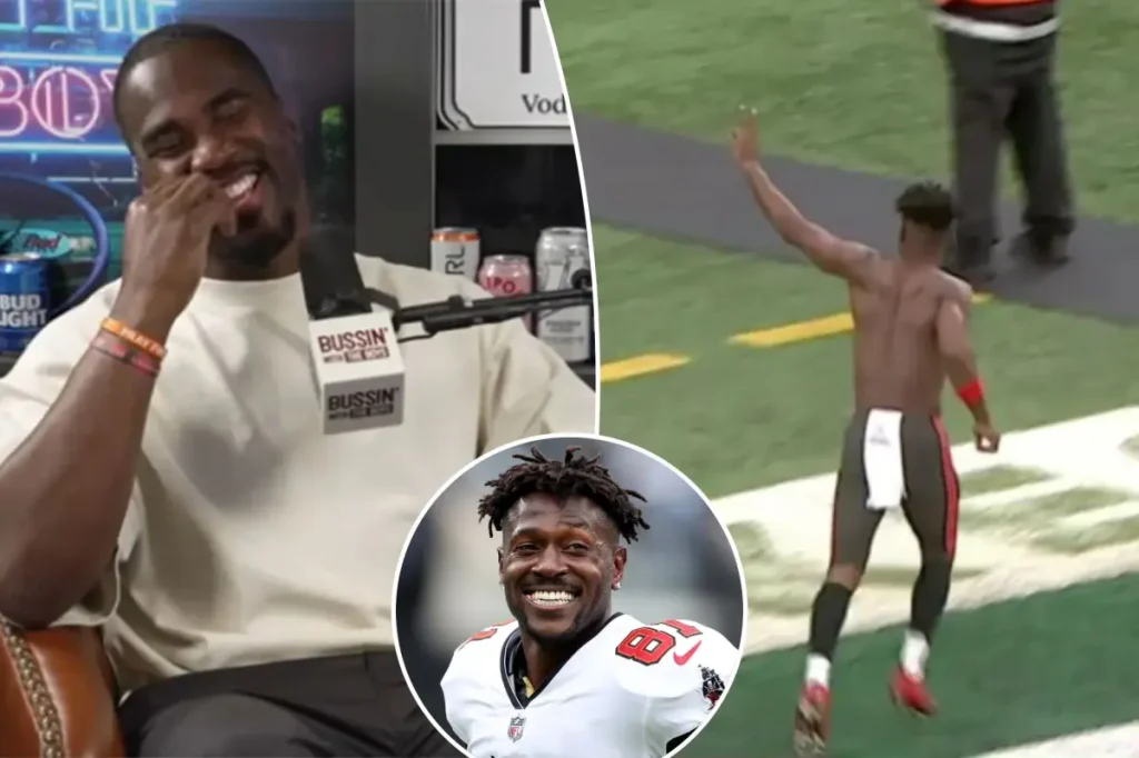 Lavonte David talks about Antonio Brown's outburst before MetLife incident: 'Could lose it'