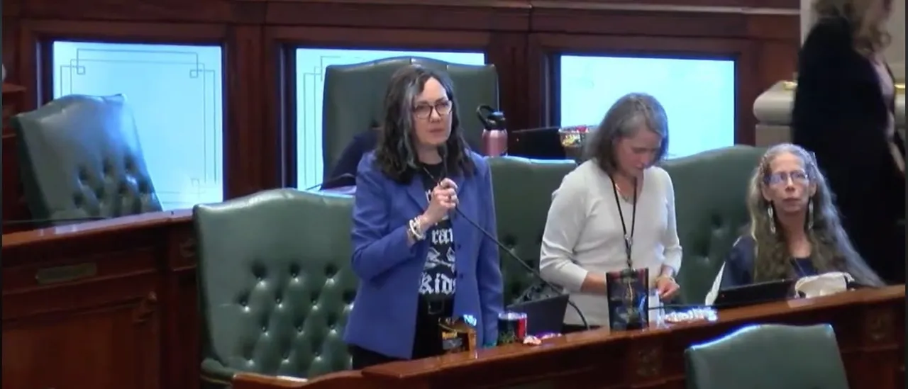 Lawmaker with Blue Hair Seeks to Prevent Police from Resolving Crimes