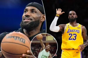 LeBron James surpasses Robert Parish's record for most NBA games played