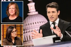 Leading producer of 'CBS Evening News' might be at risk of losing their job as ratings fall to a record low, according to sources.