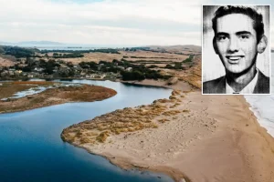 Leg discovered on isolated beach linked to missing banker