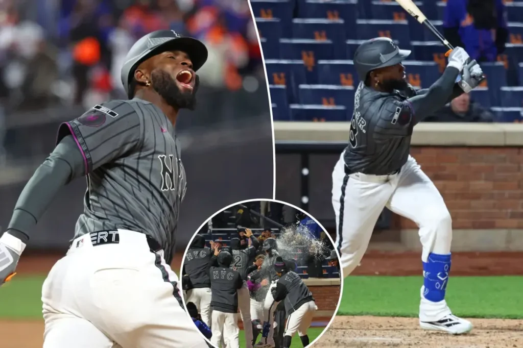 Luis Robert Jr. hits a walk-off home run to secure an 11-inning victory for the Mets against the Pirates