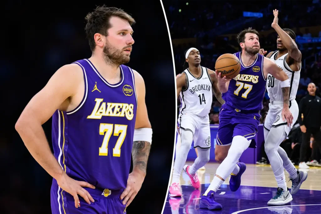 Luka Doncic dropped in the MVP rankings.