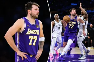 Luka Doncic dropped in the MVP rankings.