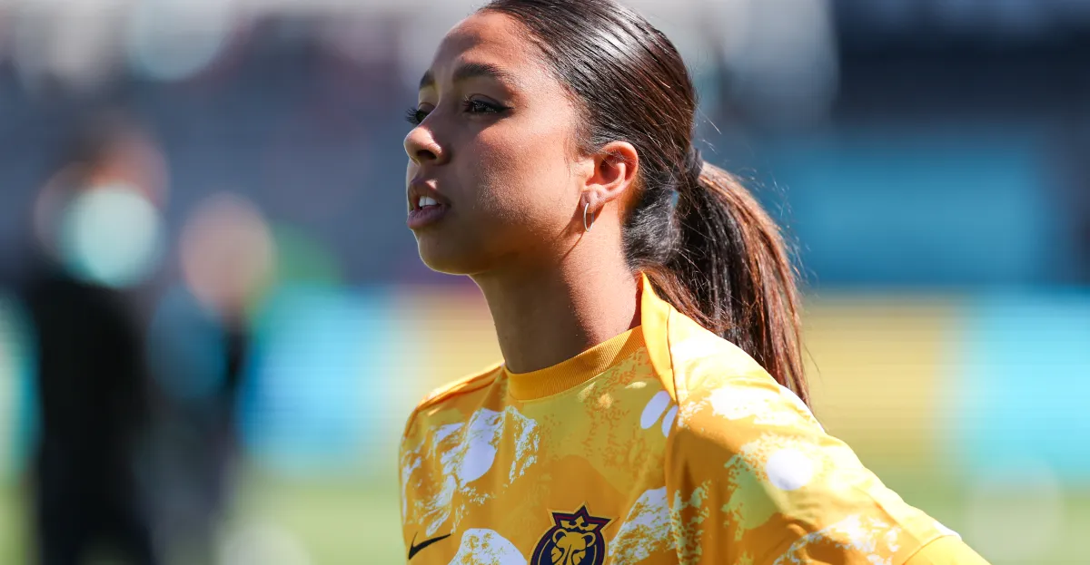 Madison Hammond, a midfielder for the Utah Royals, has moved from doubt to a sense of empowerment.