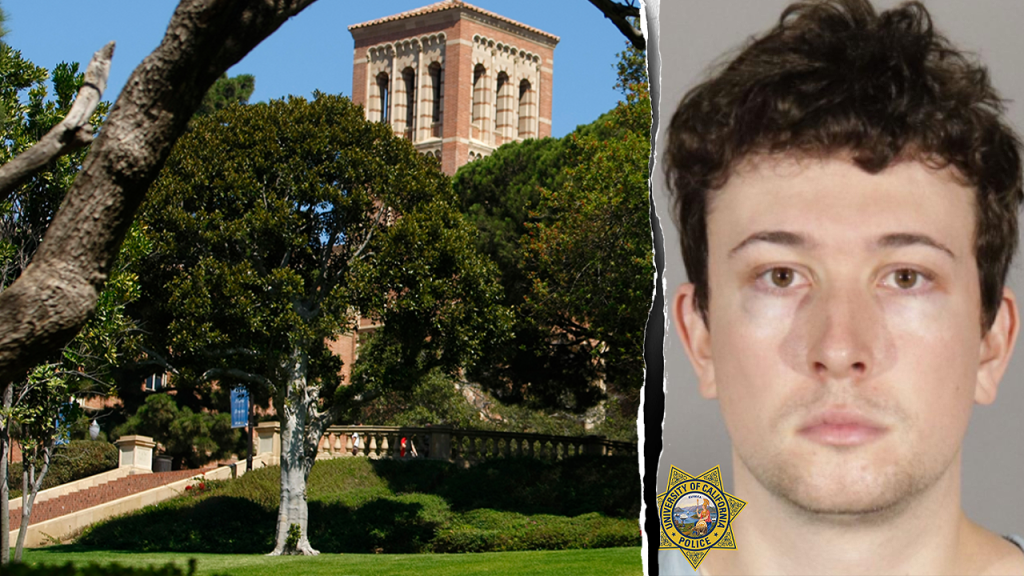 Man charged with rape after allegedly confining UCLA students in a car