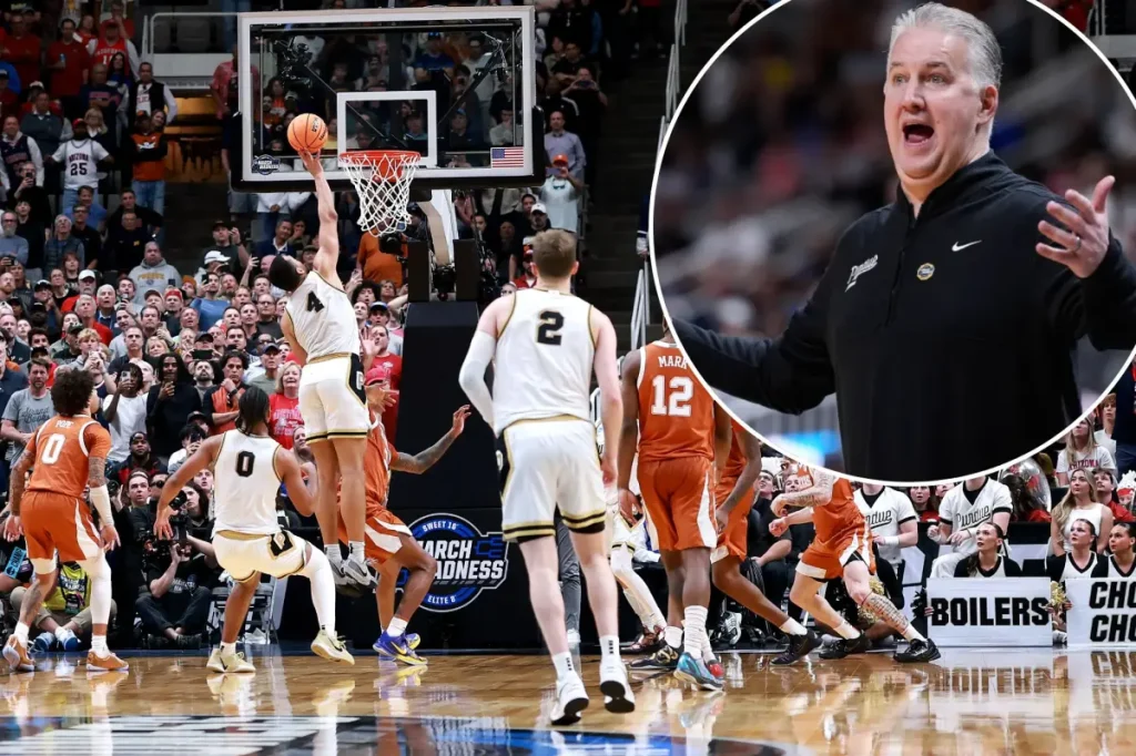 Matt Painter reacted inappropriately to buzzer-beating March Madness victory against Texas