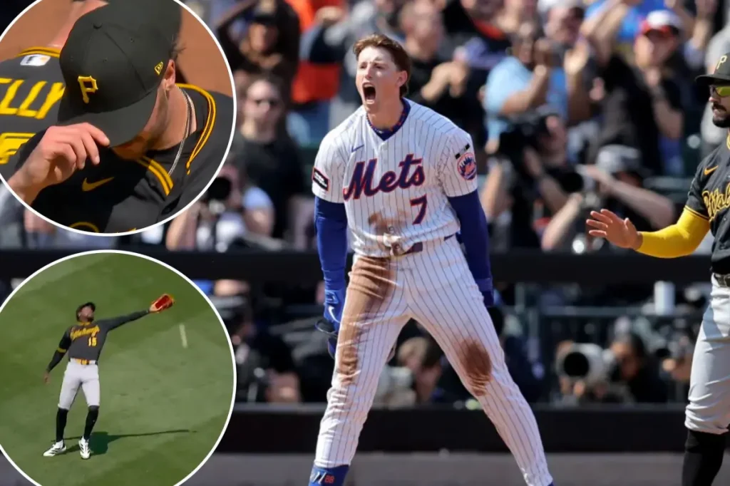 Mets hit Paul Skenes hard in the first inning, forcing him out of the game.