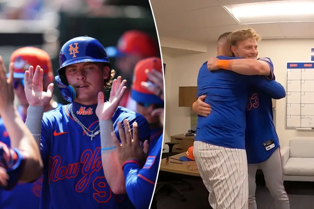 Mets share the moment Carson Benge joined the team in new video