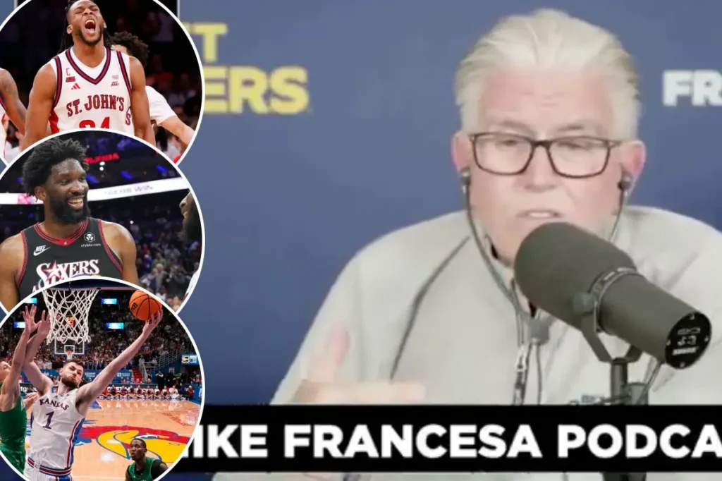 Mike Francesa makes a silly mistake about Joel Embiid involving Zuby Ejiofor