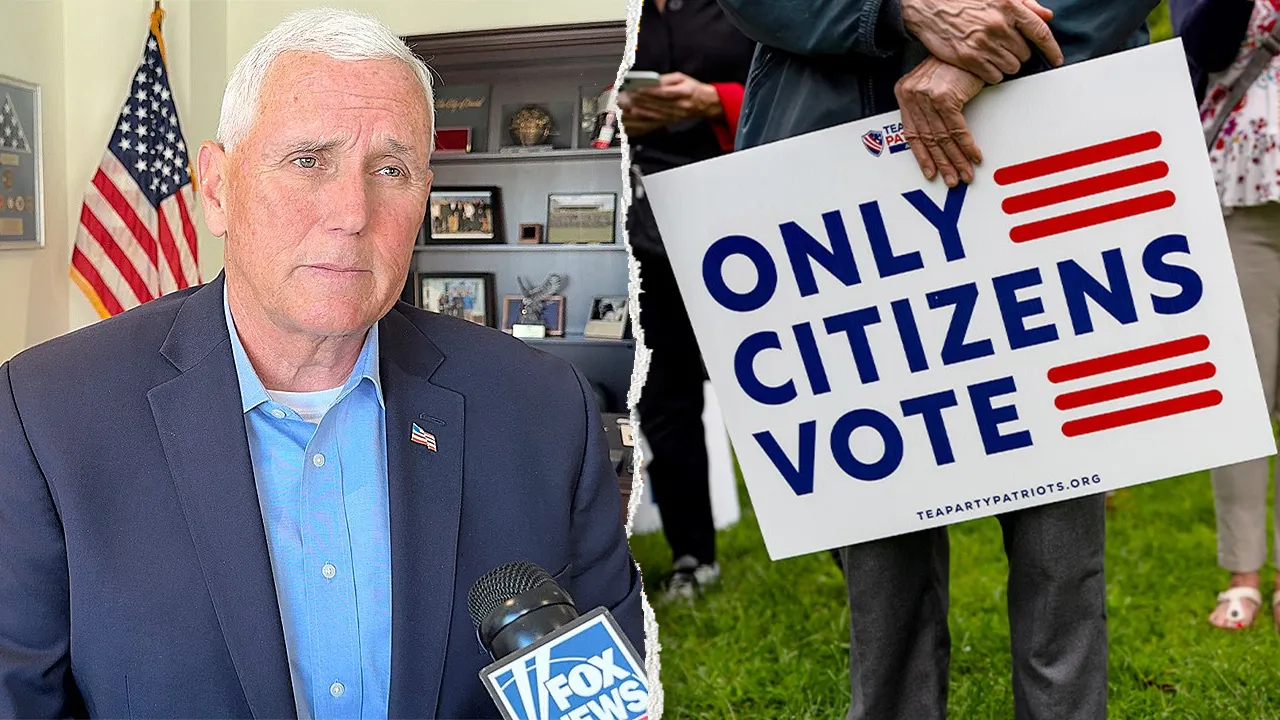 Mike Pence advocates for a nationwide voter ID law in a special interview.
