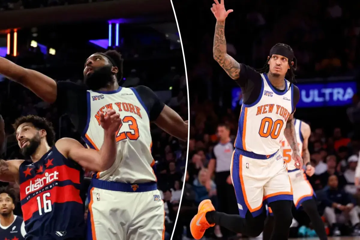 Mitchell Robinson and Jordan Clarkson taking on leadership positions with the Knicks