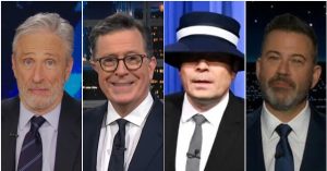 Most Late-Night Hosts' Jokes About Iran Airstrikes Satirize Trump, the U.S., and Allies