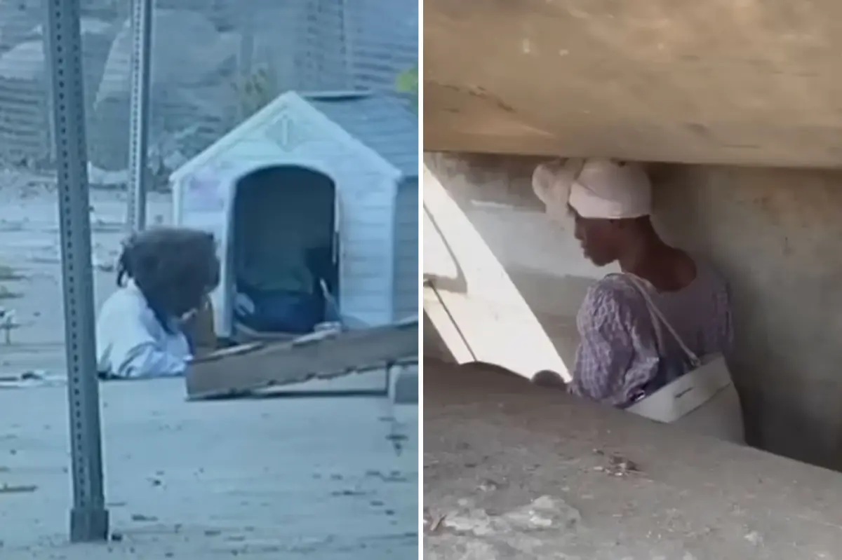 Mother of three found in storm drain in Los Angeles is homeless.