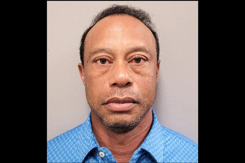 Mugshot of Tiger Woods revealed after DUI arrest related to car accident
