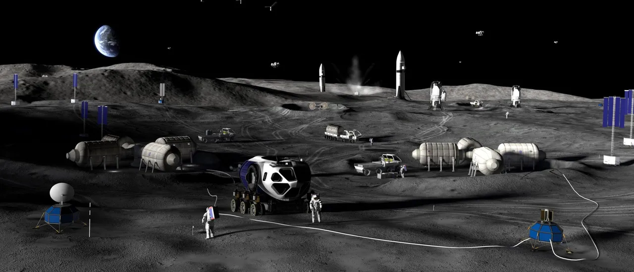 NASA Unveils $20 Billion Lunar Base in Competition with China