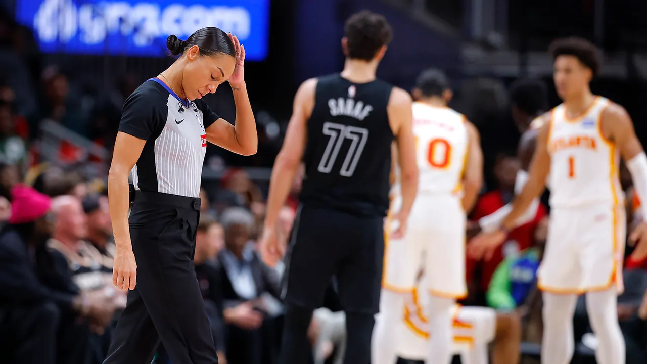 NBA official Sha'Rae Mitchell sustains head injury during Hawks-Nets match
