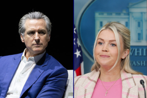 Newsom and Leavitt dismiss FBI warning about a potential Iranian drone attack in California