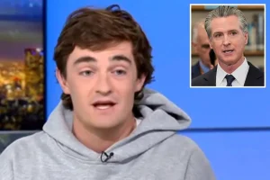 Nick Shirley's sharp comment about Gavin Newsom