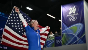 Olympic star Kaillie Humphries criticizes SJSU's lawsuit against the Trump administration.
