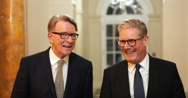 Phone with Mandelson texts, belonging to a former Starmer aide, was reportedly stolen.