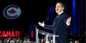 Pierre Poilievre, the conservative challenger from Canada, achieves a significant victory on Joe Rogan's podcast