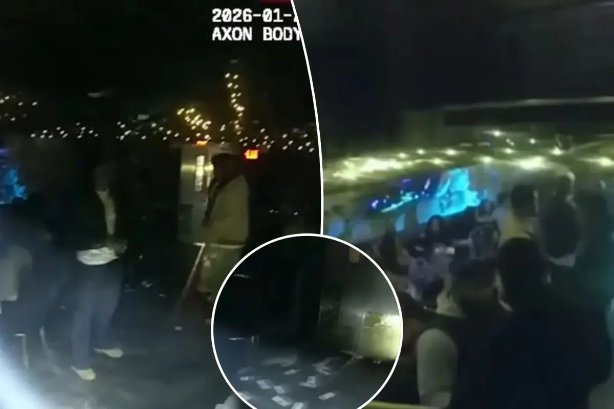 Police bodycam video reveals Patriots' AFC championship celebration