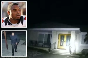 Police share footage of the events prior to NFL player's death
