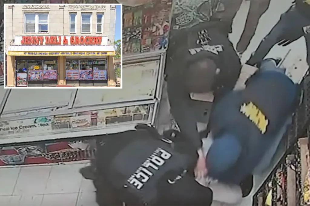 Police tackle 13-year-old teen, mistaking him for a tattooed 22-year-old suspect.