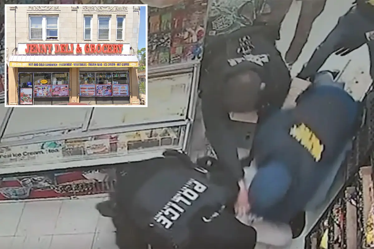 Police tackle 13-year-old teen, mistaking him for a tattooed 22-year-old suspect.