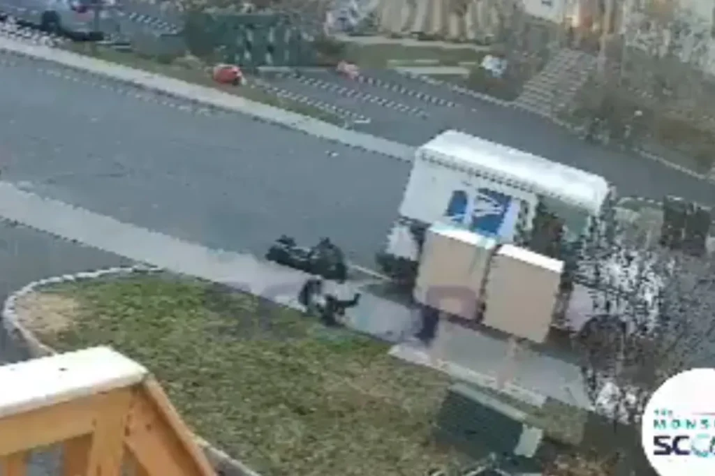 Postal worker caught on video violently pushing 4-year-old Jewish boy in disturbing incident